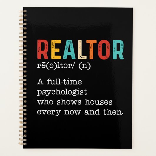 Funny Real Estate Agent Realtor Description du tra (Devant)