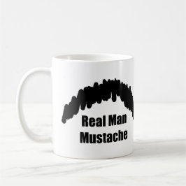 Funny Real Mannen Cookie Duster Mustache Koffiemok