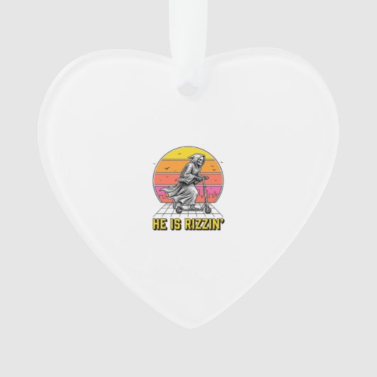 Funny Reaper Scooter Vintage Sunset Conception de (devant)