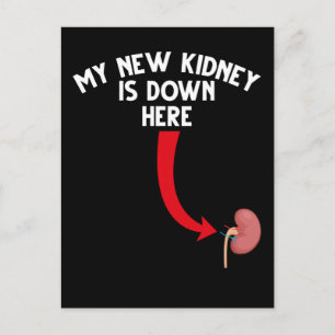 Funny Recipient Kidney Transplant Briefkaart