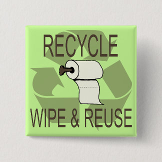 Funny Recyclen Button