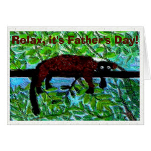 Funny Red Lemur
