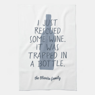 Funny redde zojuist de naam van de familie van de  theedoek