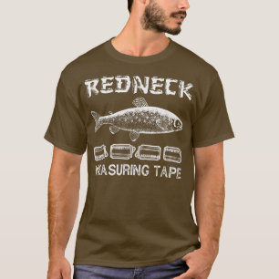 Funny Redeck Vist tapemaatregel 1356 T-shirt
