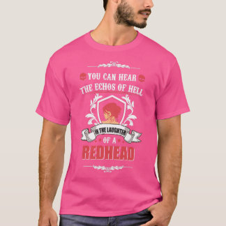 Funny redhead gezegde t-shirt