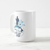 Funny Reel Cool Pa Vist Koffiemok (Voorkant links)