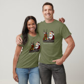 Funny Reindeer Humor Kerstmis T-Shirt (Unisex)
