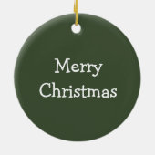 Funny Reindeer Humor Ornament (Achterkant)