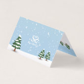 Funny Reindeer Kerstmis nieuwjaarskaart 2022 Kaart (Achterkant)