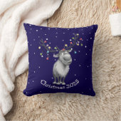 Funny Reindeer Kussen (Deken)