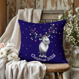 Funny Reindeer Kussen