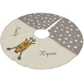 Funny Reindeer Stars  Kinderen Kerstboom Rok (Gekanteld)