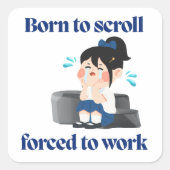 Funny Relatable Sticker for Laptop,Journals & more (Devant)