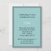 Funny Relaxed Iguana Retirement Party Kaart (Achterkant)