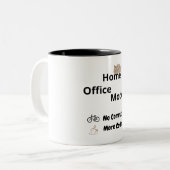 Funny Remote Work Mug for Office Coworkers (Devant gauche)