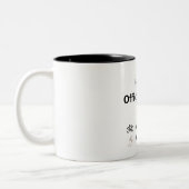 Funny Remote Work Mug for Office Coworkers (Gauche)