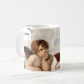 Funny Renaissance Angels Mug – Personalized  (Devant gauche)