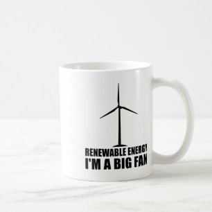 Funny Renewable Energy Environmental Gift Cool Win Koffiemok