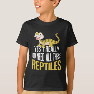 Funny Reptile lover Kinder Cute Animal fan T-shirt