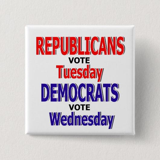 Funny Republican Button / Pin (Voorkant)