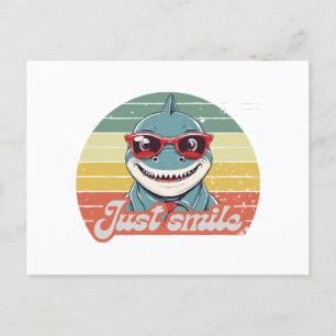 Funny requin invitation vous sourire