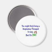 Funny Respiratory Therapy Gifts Magneet (Voorkant / Achterkant)