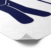 Funny Restroom Sign. Poster (Hoek)