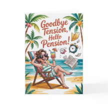Funny Retirement Card for Woman