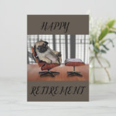 Funny Retirement Card Kaart (Staand voorkant)