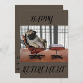 Funny Retirement Card Kaart (Voorkant / Achterkant)