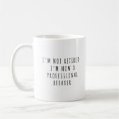 Funny Retirement Coffee Mug Retiree Gifts  (Gauche)