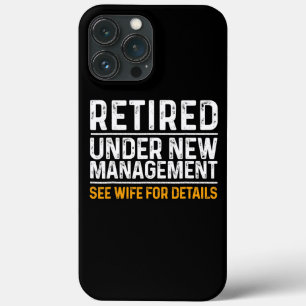 Funny Retirement Design Mannen Dad Retiting Party iPhone 13 Pro Max Hoesje