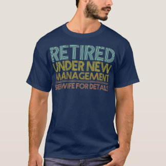 Funny Retirement Design Mannen Dad Retiting Party  T-shirt