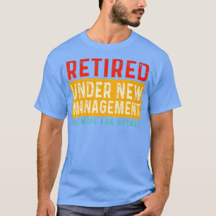 Funny Retirement Design Mannen Dad Retiting Party T-shirt