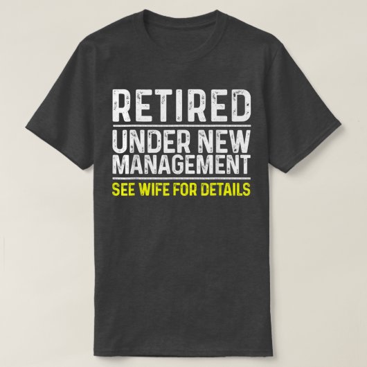 Funny Retirement Design Mannen Mannelijke pap die  T-shirt (Design voorkant)