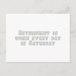 Funny Retirement Gezegde Briefkaart
