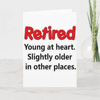 Funny Retirement Gezegde Kaart