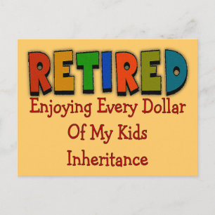 Funny Retirement Gifts Briefkaart