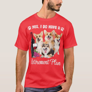 Funny Retirement Gifts for Welsh Corgi Women Manne T-shirt