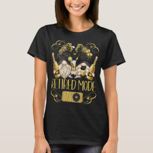Funny Retirement Gnomen voor gepensioneerde vrouwe T-shirt