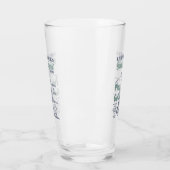 Funny Retirement Golfer Theme Retro Golf Glas (Links)