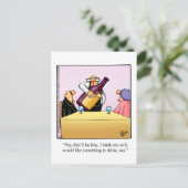 Funny Retirement Humor Briefkaart "Spectickles" (Staand voorkant)