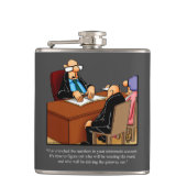 Funny Retirement Humor Flask Gift Heupfles (Voorkant)
