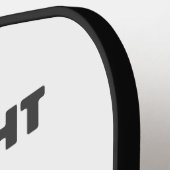 Funny Retirement Humor Husband Quote Pickleball Paddle (Links Detail)