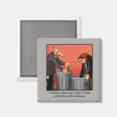 Funny Retirement Humor Magnet Magneet (Voorkant / Achterkant)