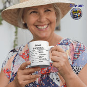 Funny Retirement Mug - Retired Life Schedule
