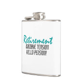 Funny Retirement Quote Heupfles (Links)