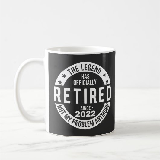 funny retirement, retired, retired firefighter, re koffiemok (Links)