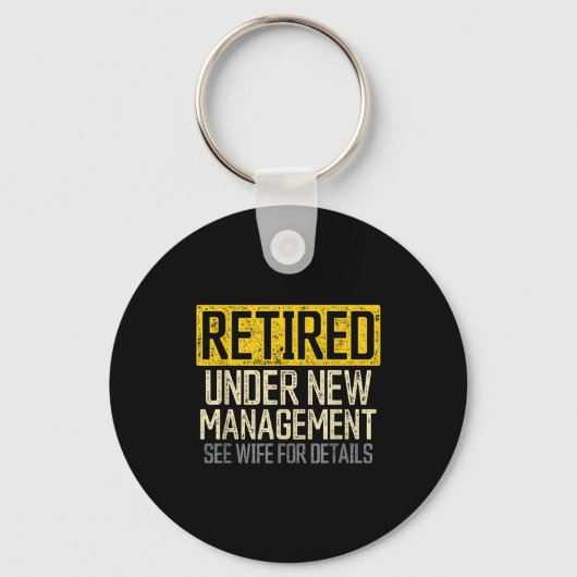 Funny Retirement Shirts For Men Retirement Funny R Sleutelhanger (Voorkant)