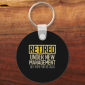 Funny Retirement Shirts For Men Retirement Funny R Sleutelhanger (Voorkant)